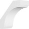 Ekena Millwork 5"W x 12"D x 12"H Standard Legacy Architectural Grade PVC Knee Brace BRCP05X12X12LGY - alternate 1